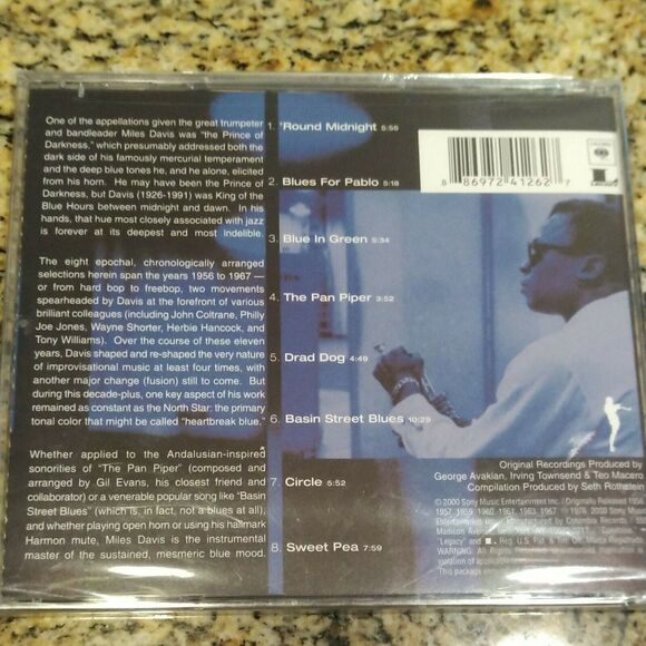 MILES DAVIS - Blue Miles - CD Columbia / Legacy Sealed Nice! - Picture 4 of 5